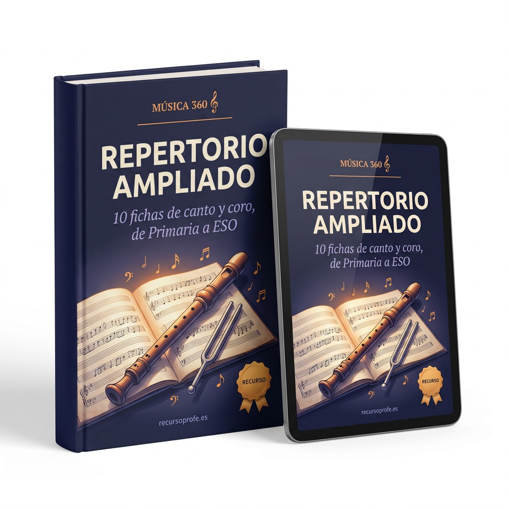Música 360 · recurso de ampliación