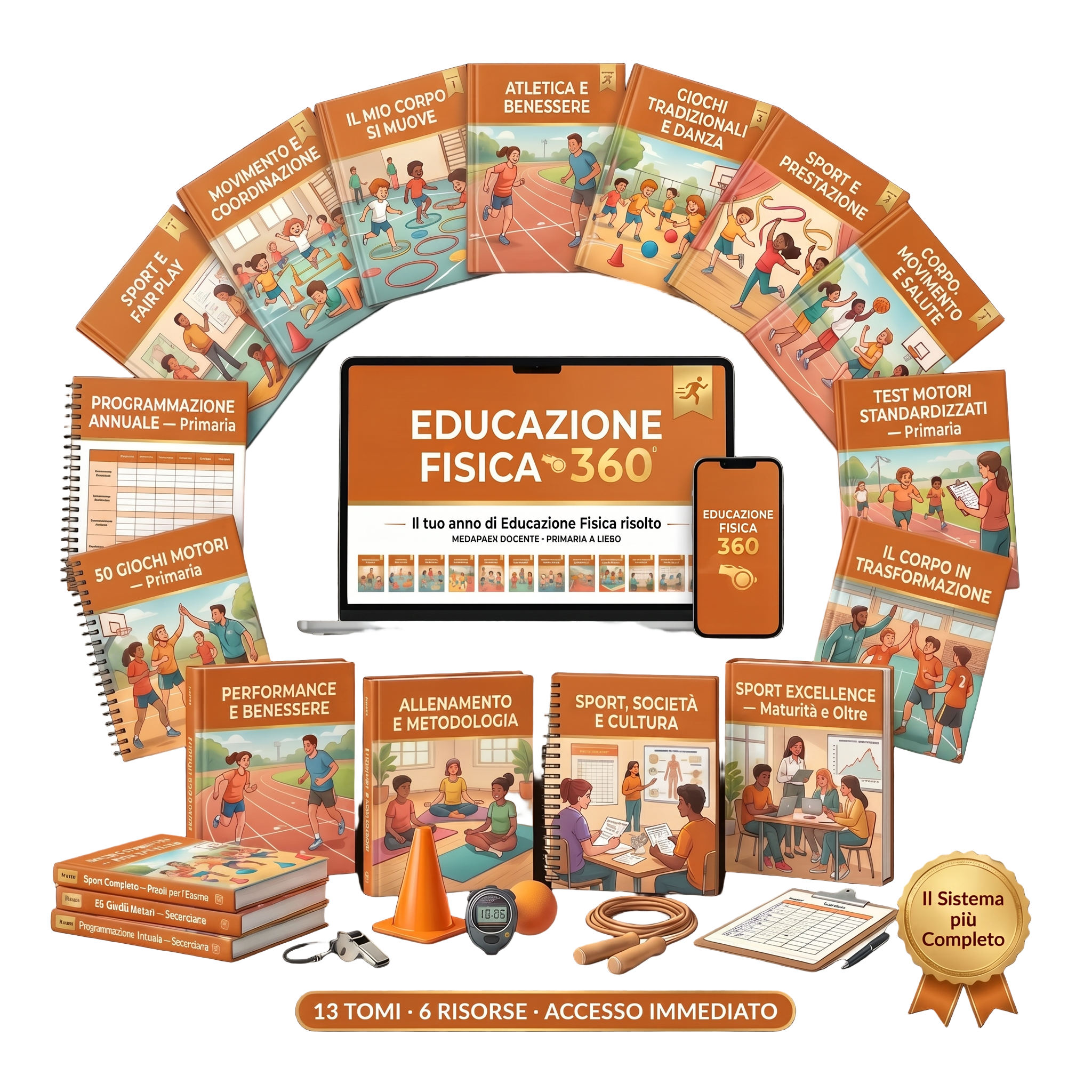 Educazione Fisica 360 — copertina