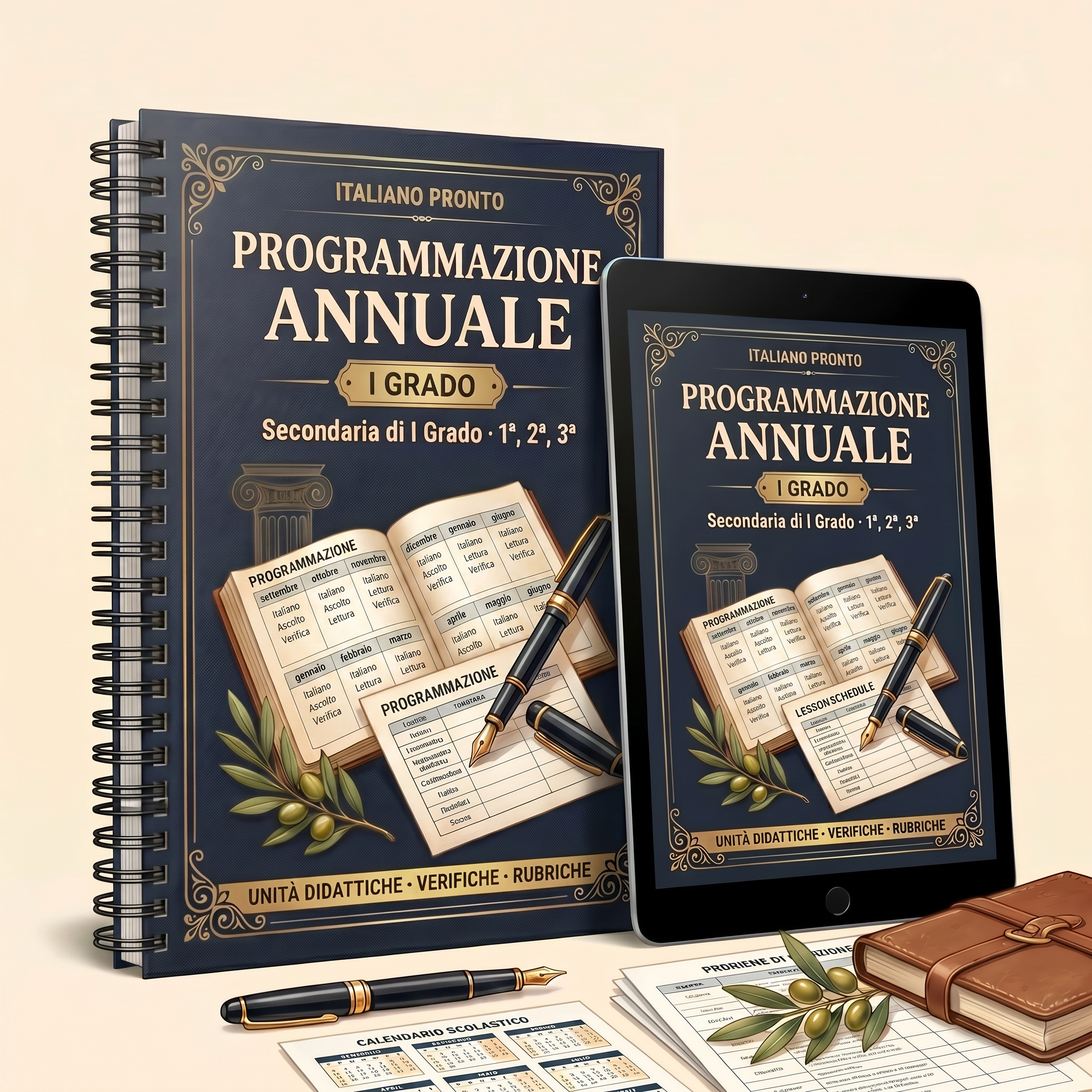 Italiano Pronto Programmazione Annuale — mockup