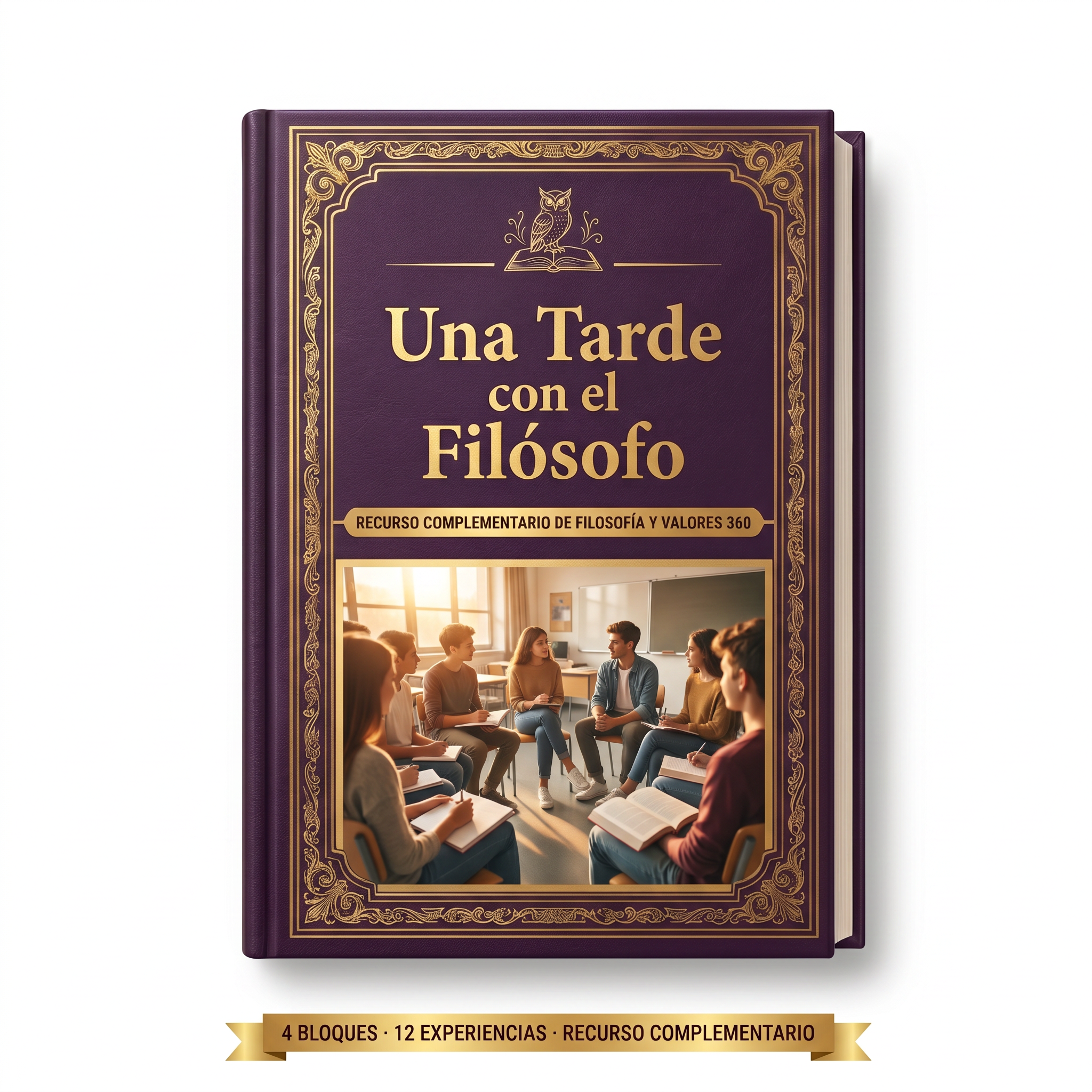 Una Tarde con el Filósofo, cover del recurso complementario